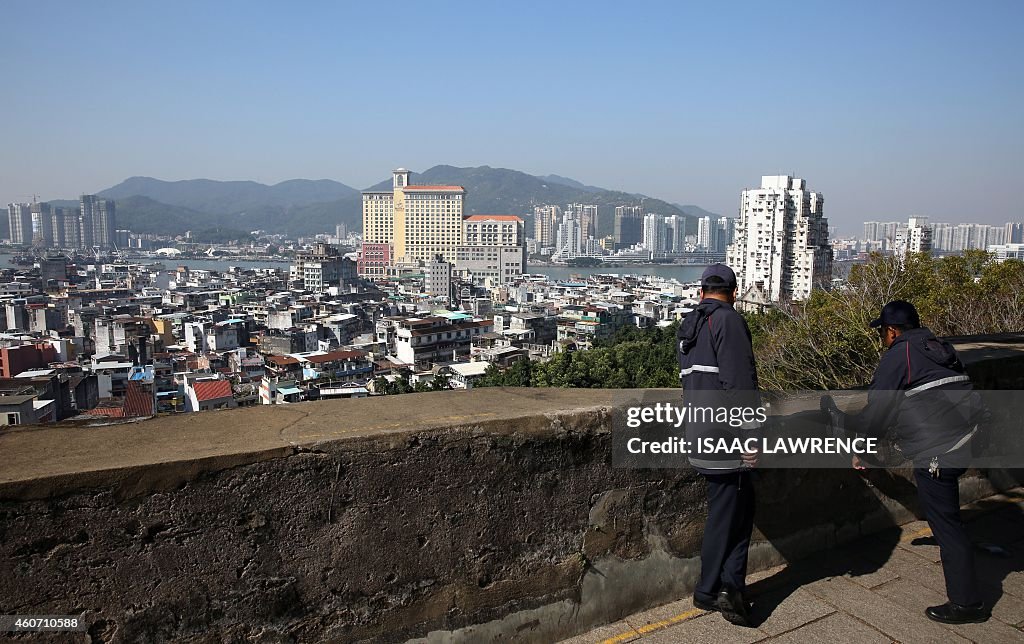 MACAU-CHINA-TOURISM-ECONOMY