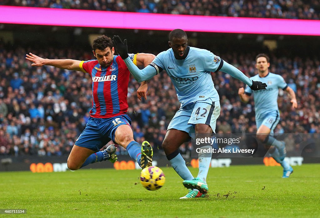 Manchester City v Crystal Palace - Premier League