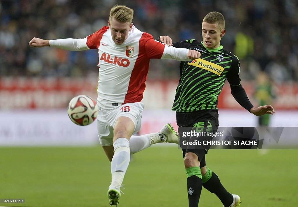 FBL-GER-BUNDESLIGA-AUGSBURG-MOENCHENGLADBACH