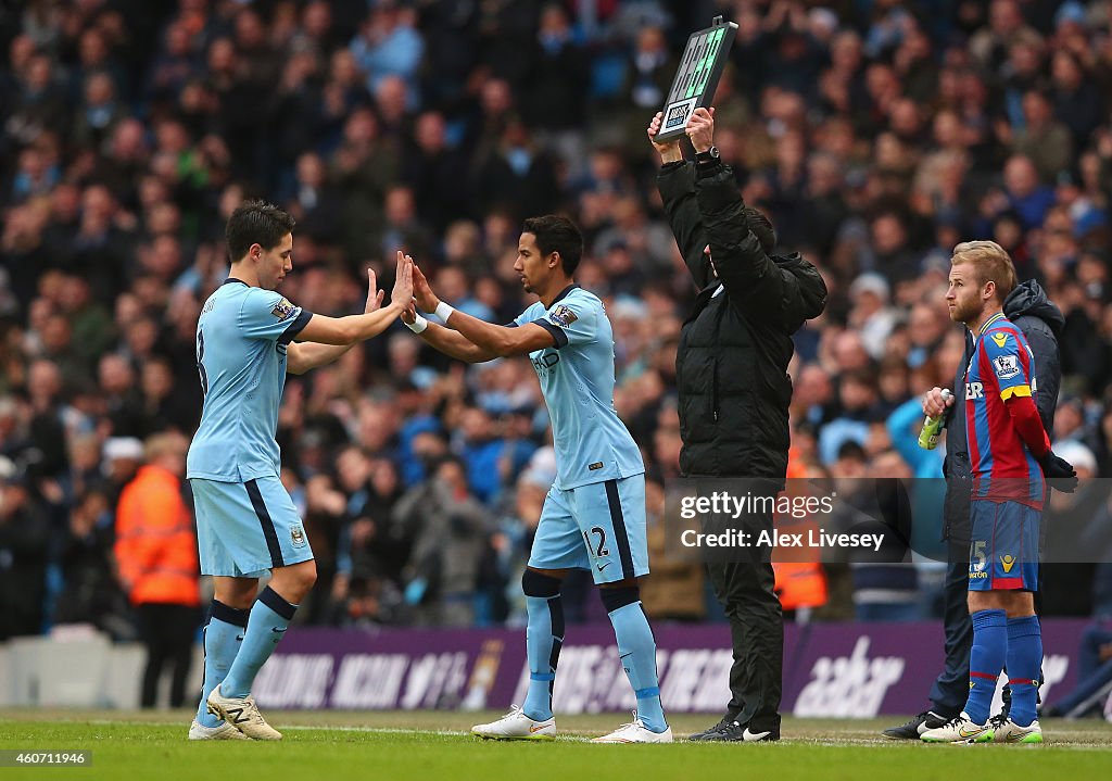 Manchester City v Crystal Palace - Premier League