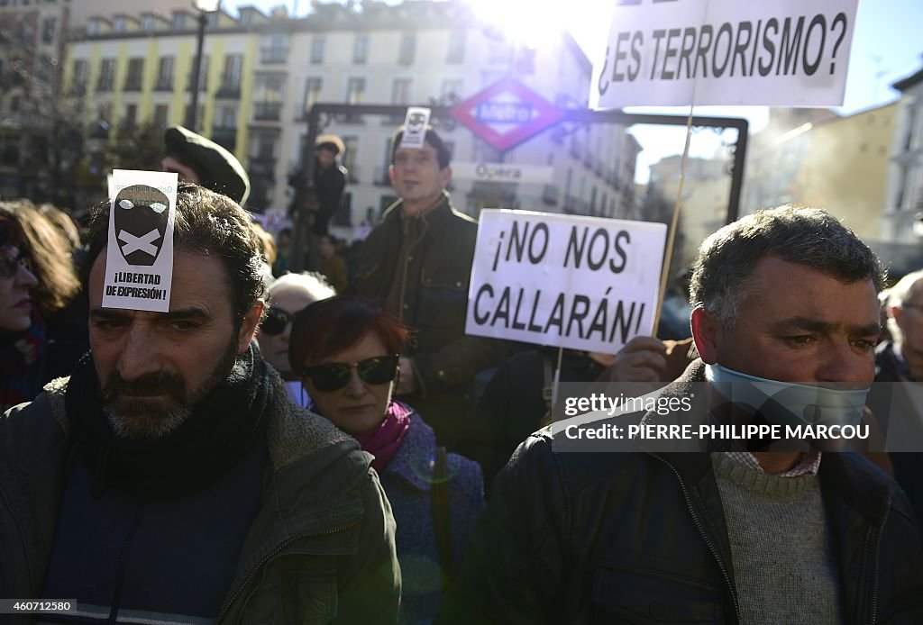 SPAIN-JUSTICE-IMMIGRANTS-RIGHTS-PROTEST