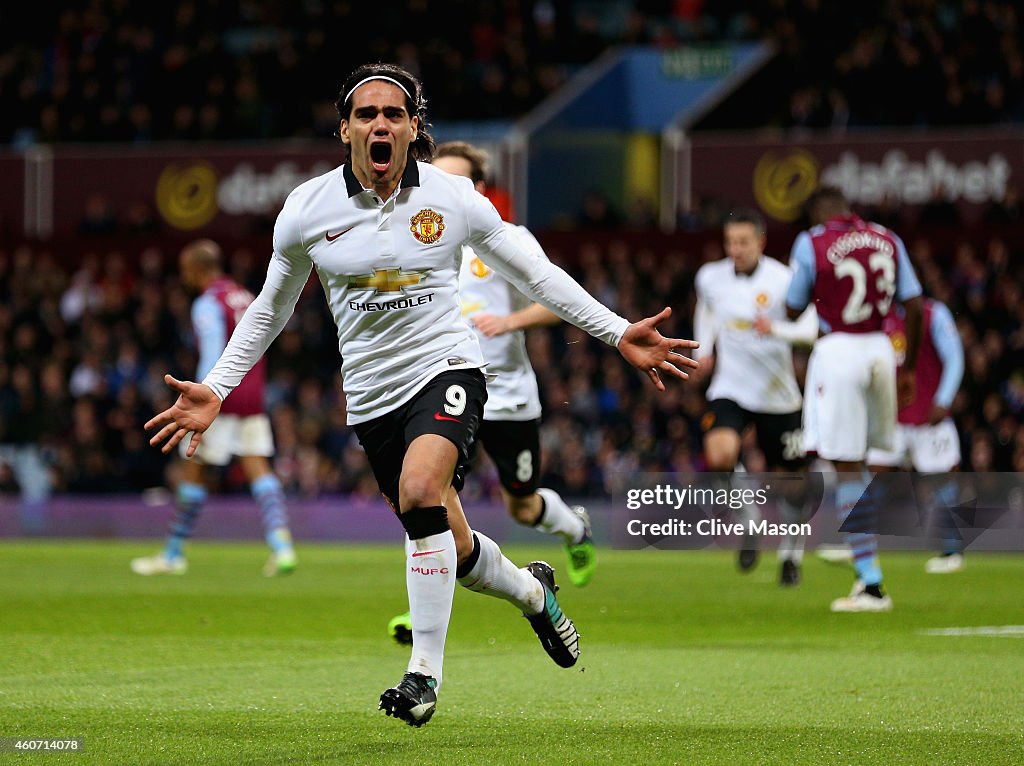 Aston Villa v Manchester United - Premier League