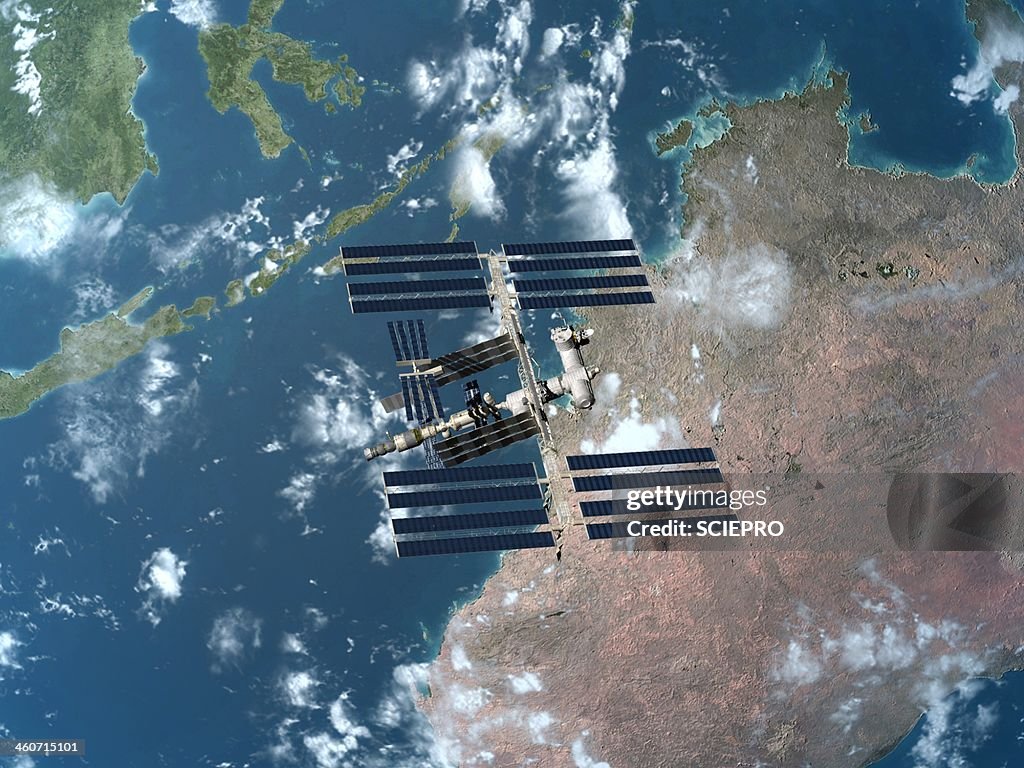International Space Station, artwork