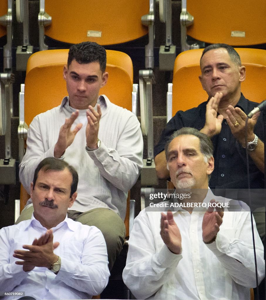 CUBA-PARLIAMENT-CUBAN FIVE-ELIAN GONZALEZ