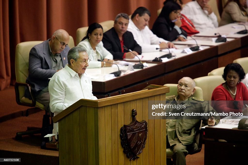 Cuban National Assembly Session