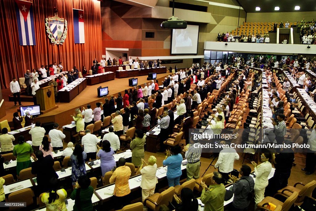 Cuban National Assembly Session