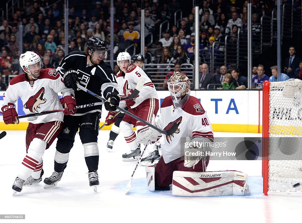 Arizona Coyotes v Los Angeles Kings