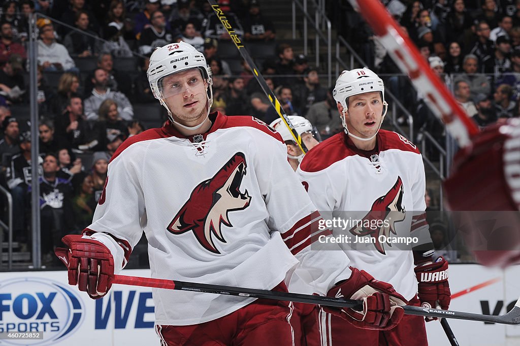 Arizona Coyotes v Los Angeles Kings