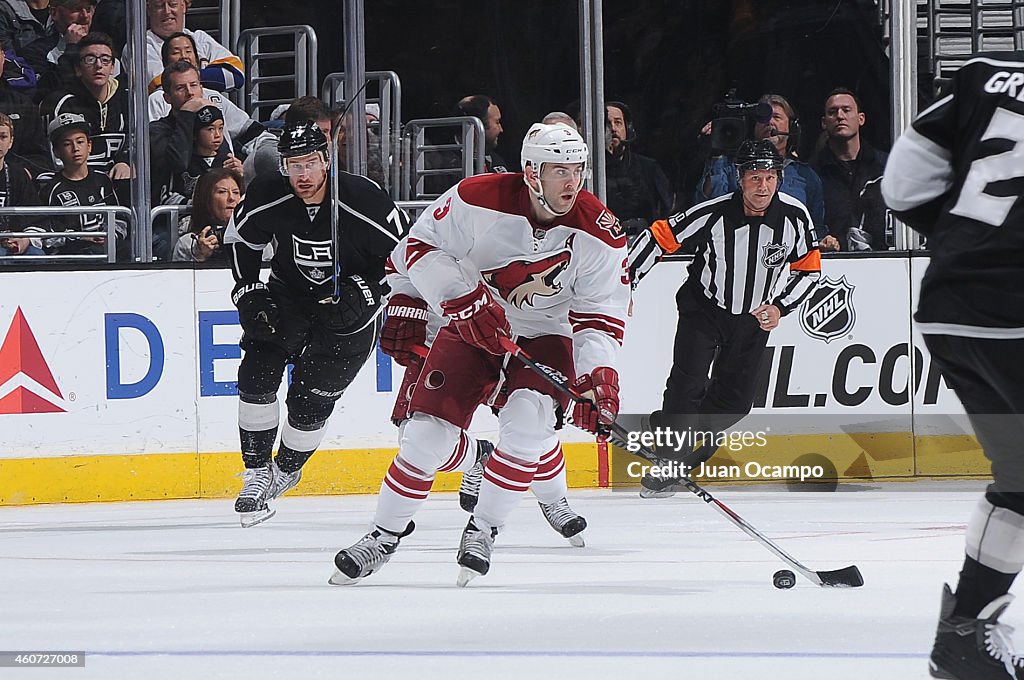 Arizona Coyotes v Los Angeles Kings