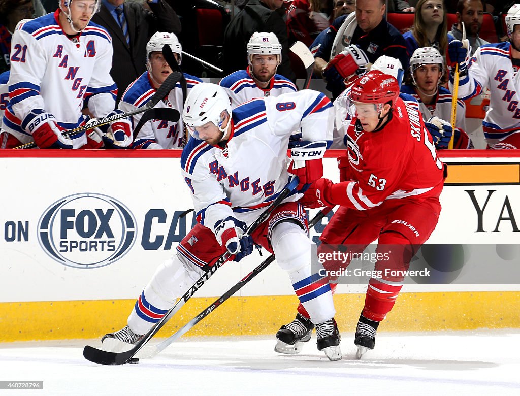 New York Rangers v Carolina Hurricanes