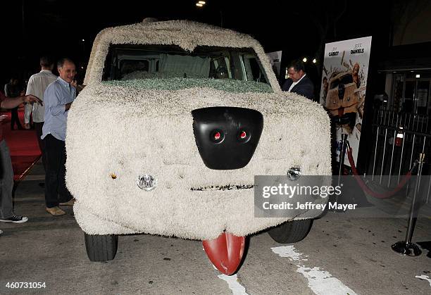 Atmosphere at the Los Angeles premiere of 'Dumb And Dumber To' at Regency Village Theatre on November 3, 2014 in Westwood, California.