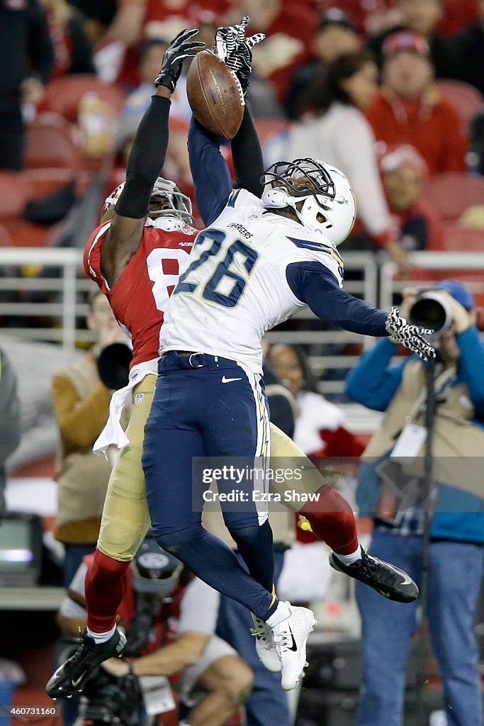 San Diego Chargers v San Francisco 49ers