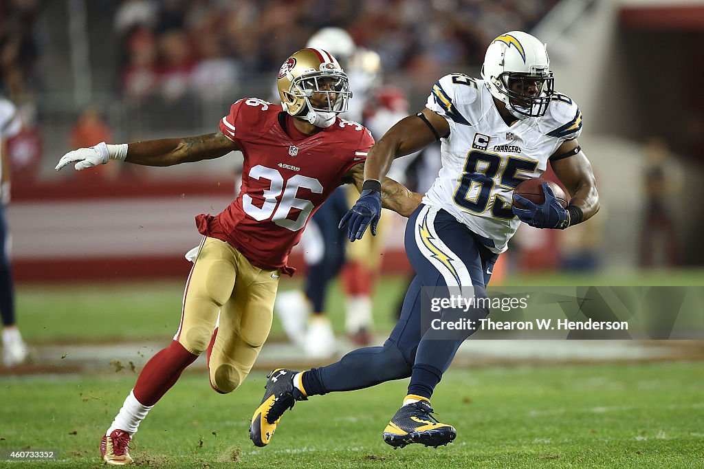 San Diego Chargers v San Francisco 49ers