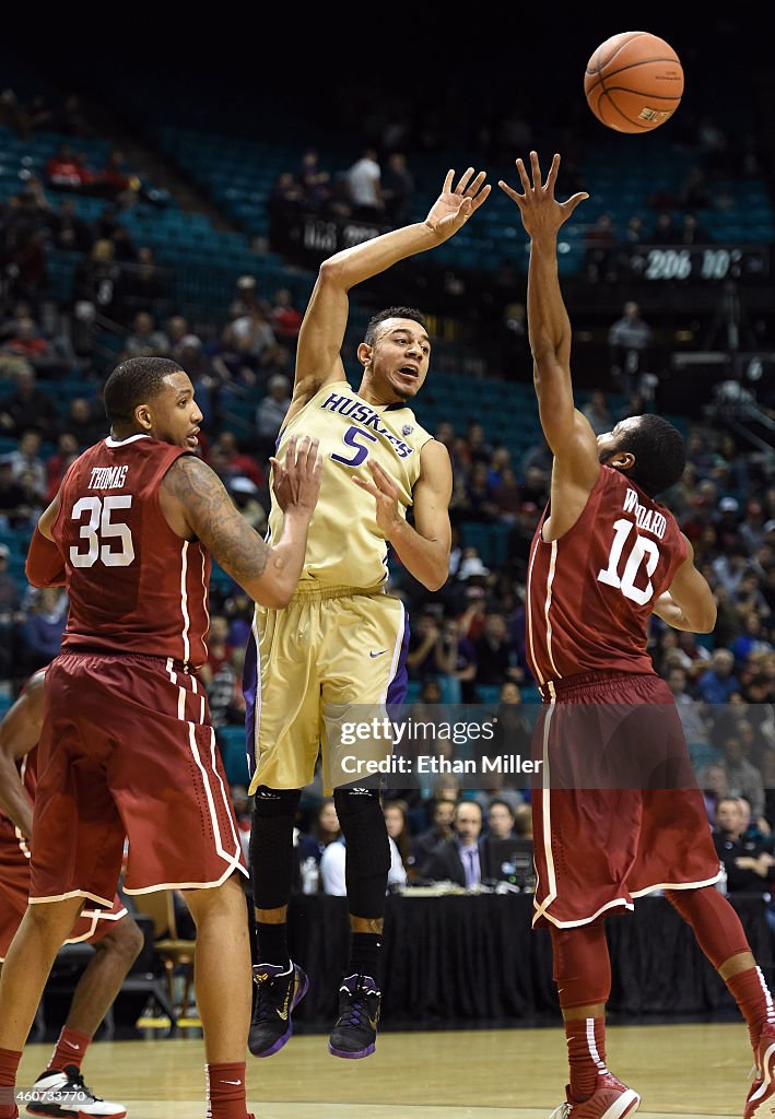 2014 MGM Grand Showcase Basketball Event - Oklahoma v Washington