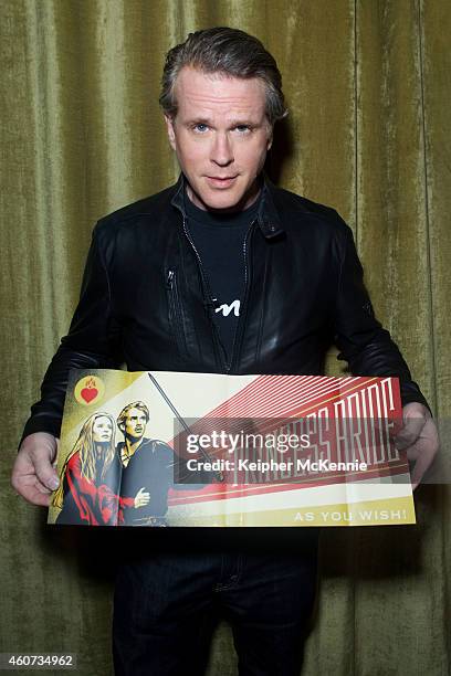 Cary Elwes attends "As You Wish" Book Signing and Yuletide Cinema Screening of "The Princess Bride" at Palace Theatre on December 20, 2014 in Los...