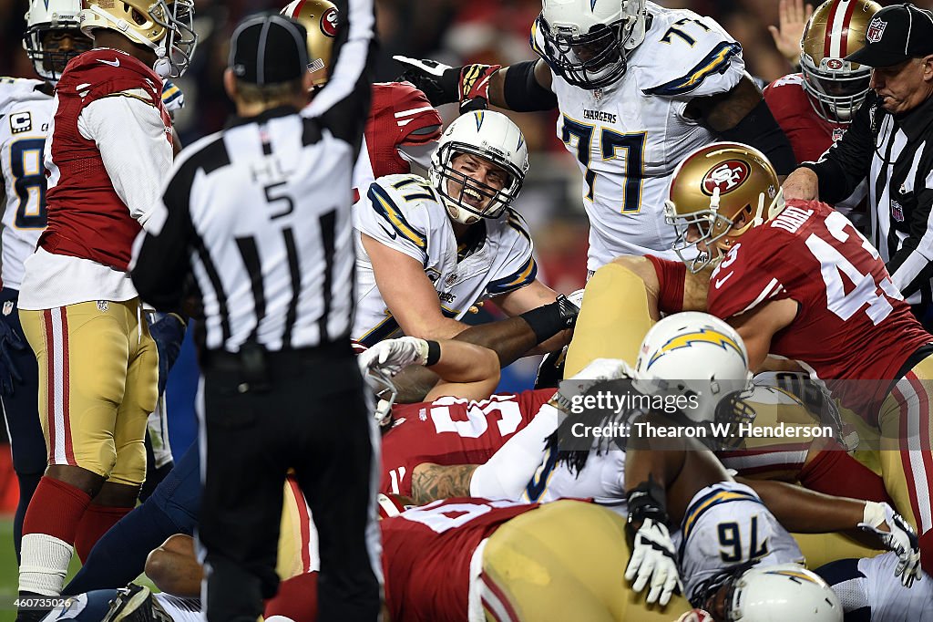 San Diego Chargers v San Francisco 49ers