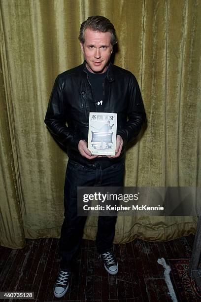 Cary Elwes attends "As You Wish" Book Signing and Yuletide Cinema Screening of "The Princess Bride" at Palace Theatre on December 20, 2014 in Los...