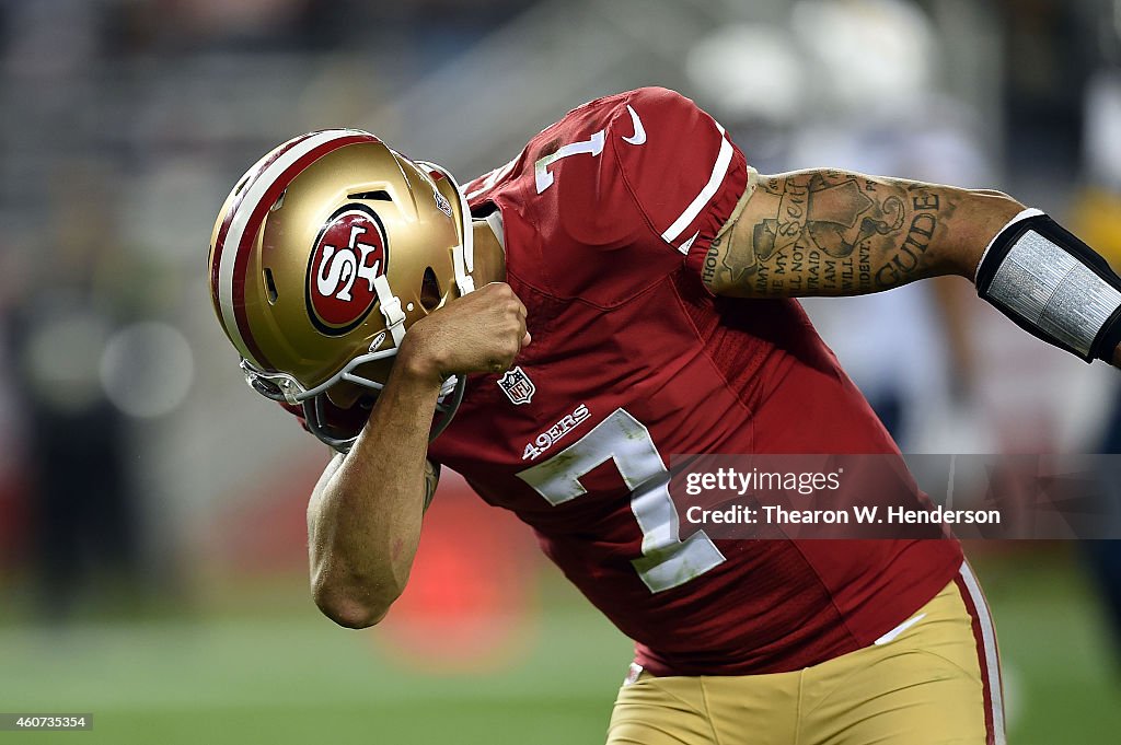 San Diego Chargers v San Francisco 49ers