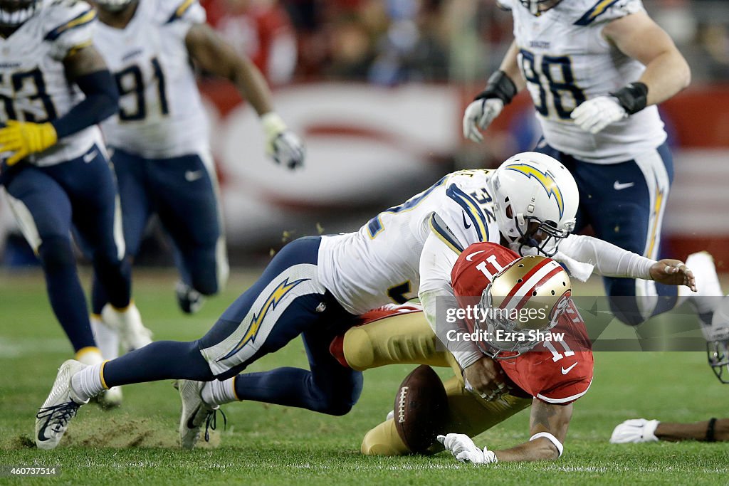 San Diego Chargers v San Francisco 49ers