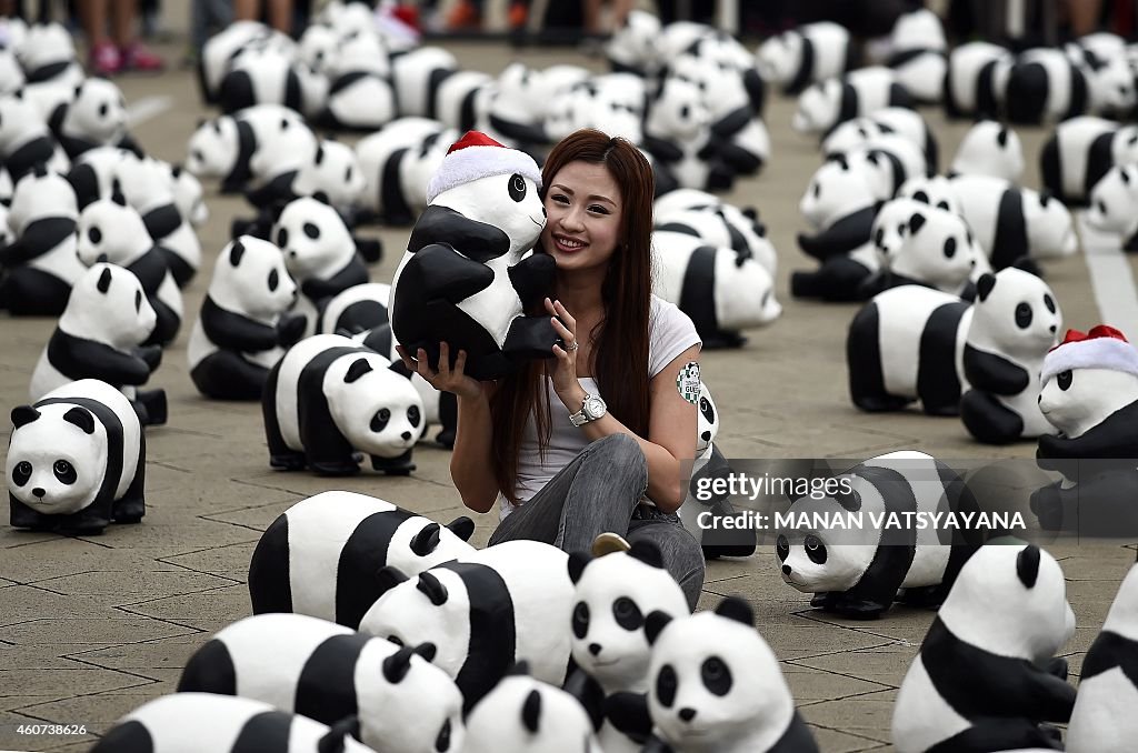 MALAYSIA-FRANCE-ARTS-ANIMAL-CONSERVATION-PANDAS