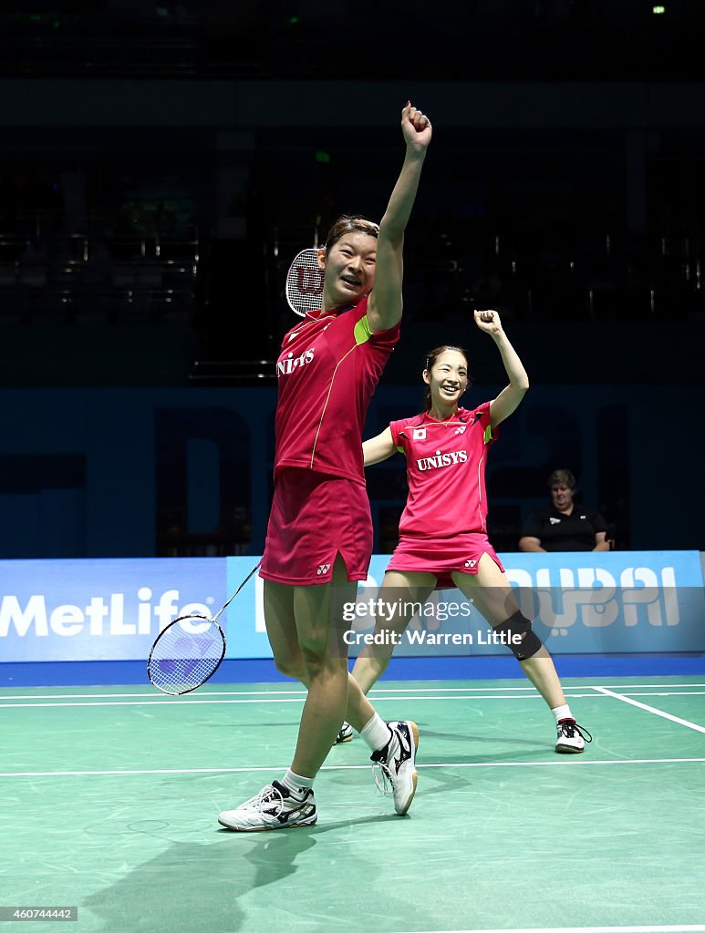 BWF Destination Dubai World Superseries Finals - Day 5