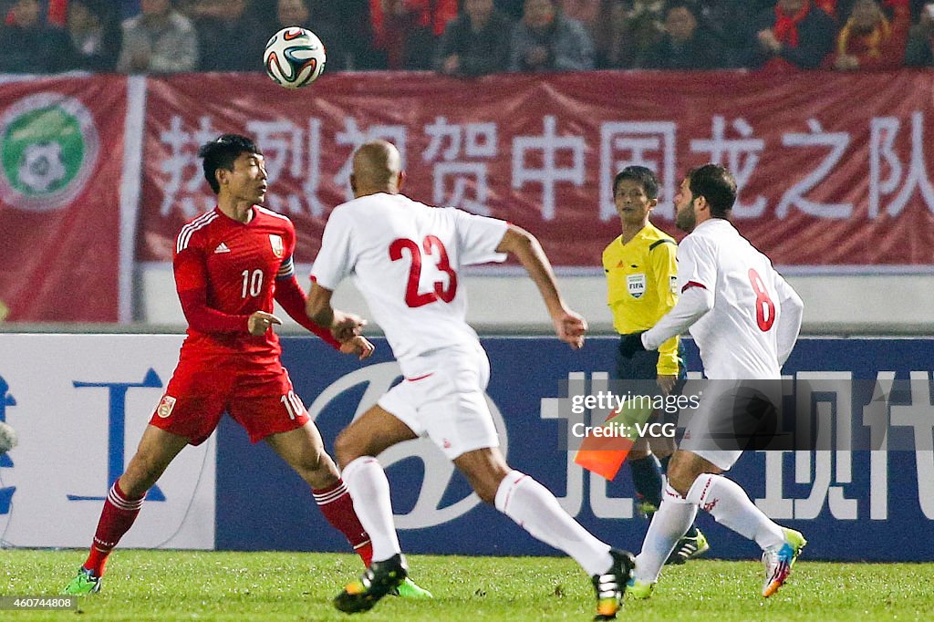 International Friendly Match - China v Palestine