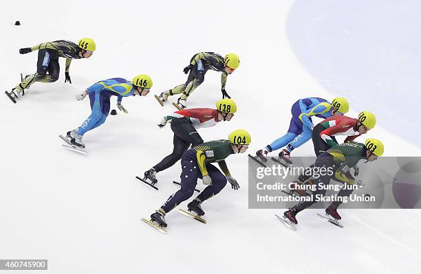 Nathaniel Henry and Armstrong Lazenby of Australia, Viktor Knoch and Liu Shaolin Sandor of Hungary, Abzal Azhgaliyev and Denis Nikisha of Kazakhstan...