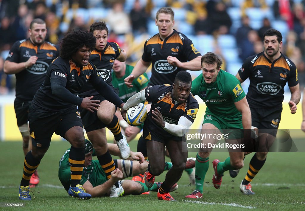 Wasps v London Irish - Aviva Premiership