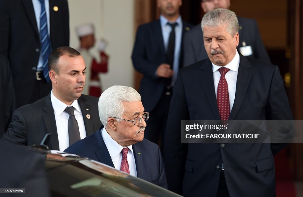 ALGERIA-PALESTINIAN-DIPLOMACY