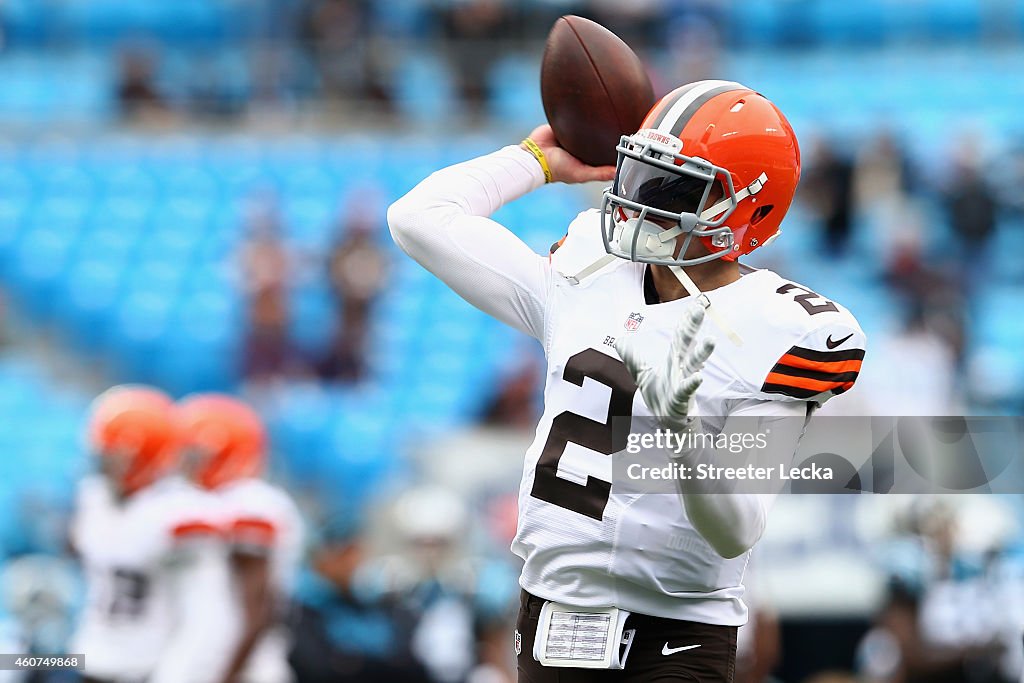 Cleveland Browns v Carolina Panthers