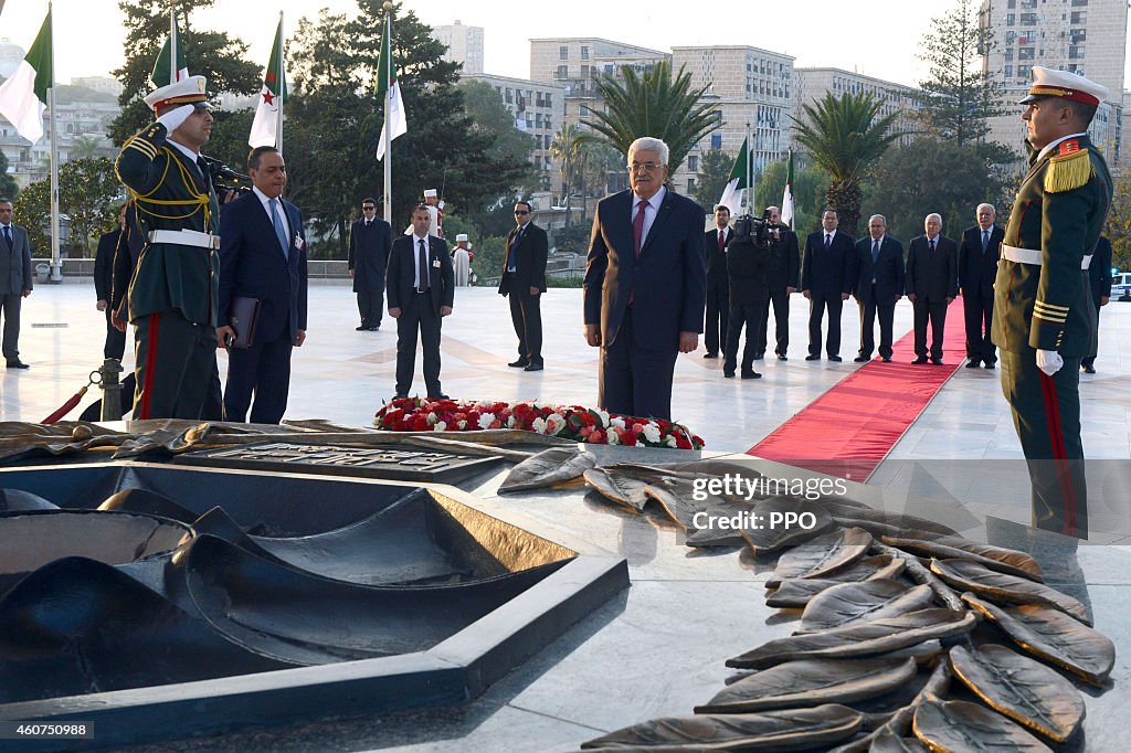 President, Mahmoud Abbas Visit To Algeria