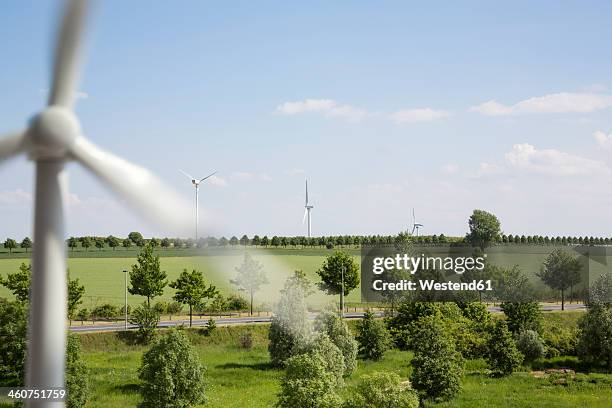 germany, hannover view of windmill - hanover germany 個照片及圖片檔