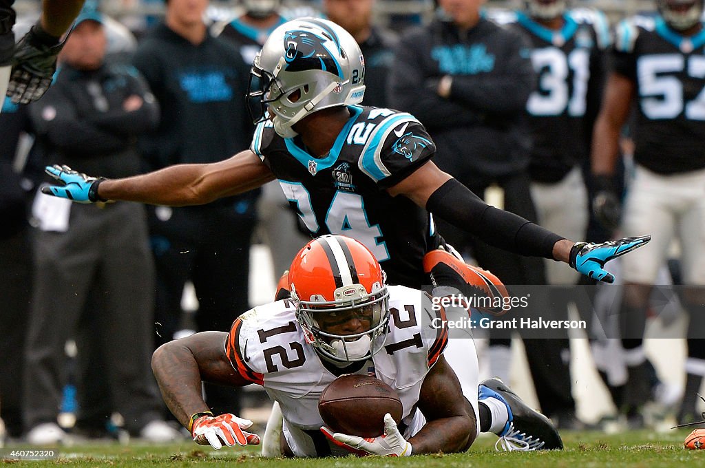 Cleveland Browns v Carolina Panthers