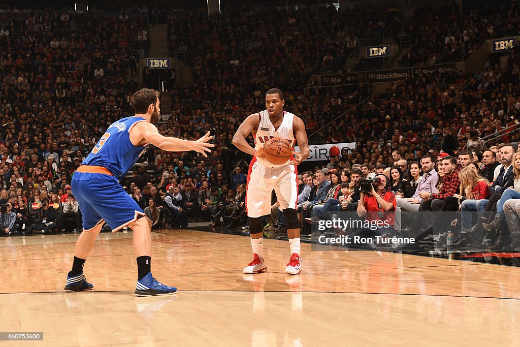 New York Knicks v Toronto Raptors