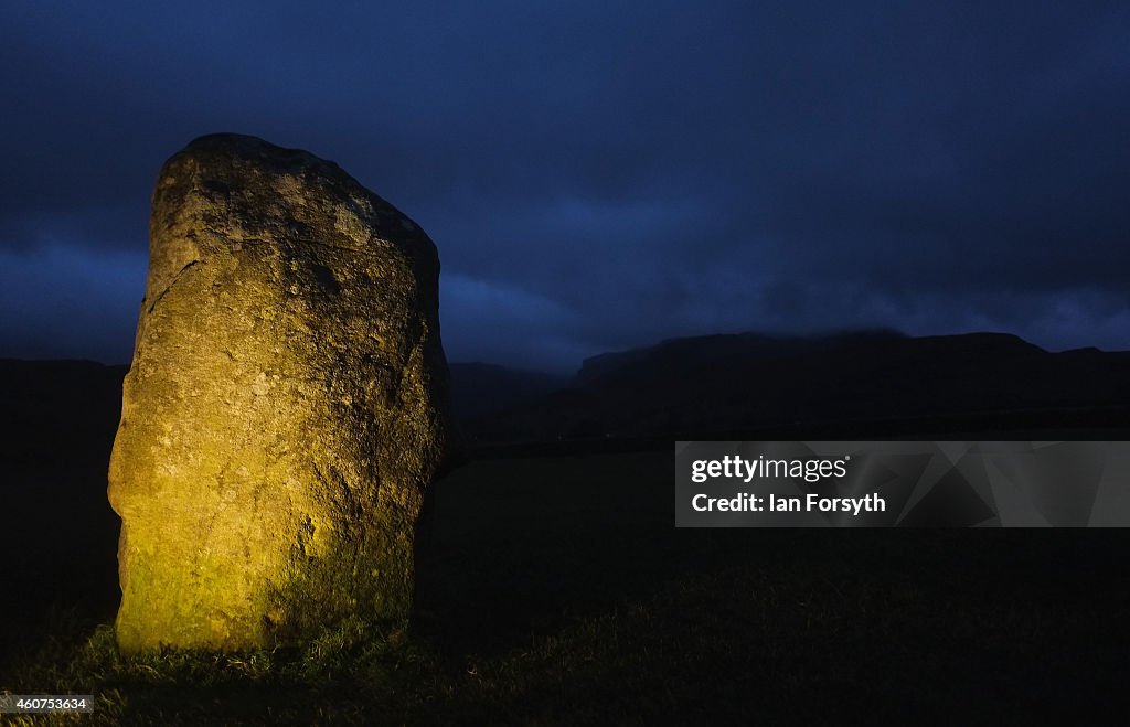 The Winter Solstice Is Celebrated In Cumbria