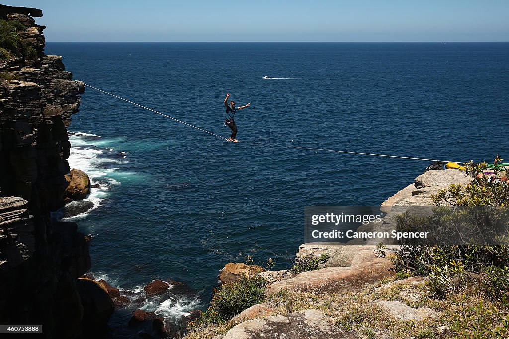 Slacklining In Sydney