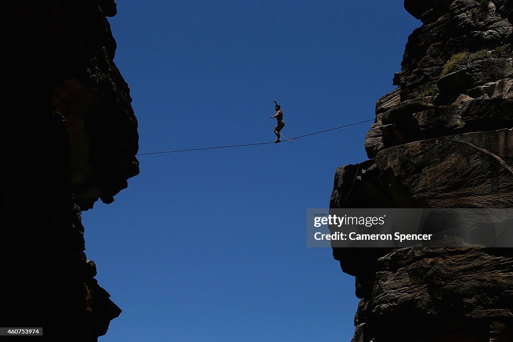 Slacklining In Sydney