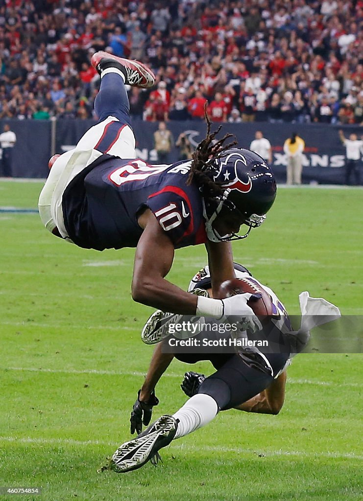 Baltimore Ravens v Houston Texans