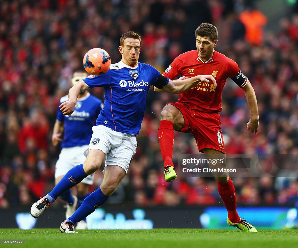 Liverpool v Oldham Athletic - FA Cup Third Round