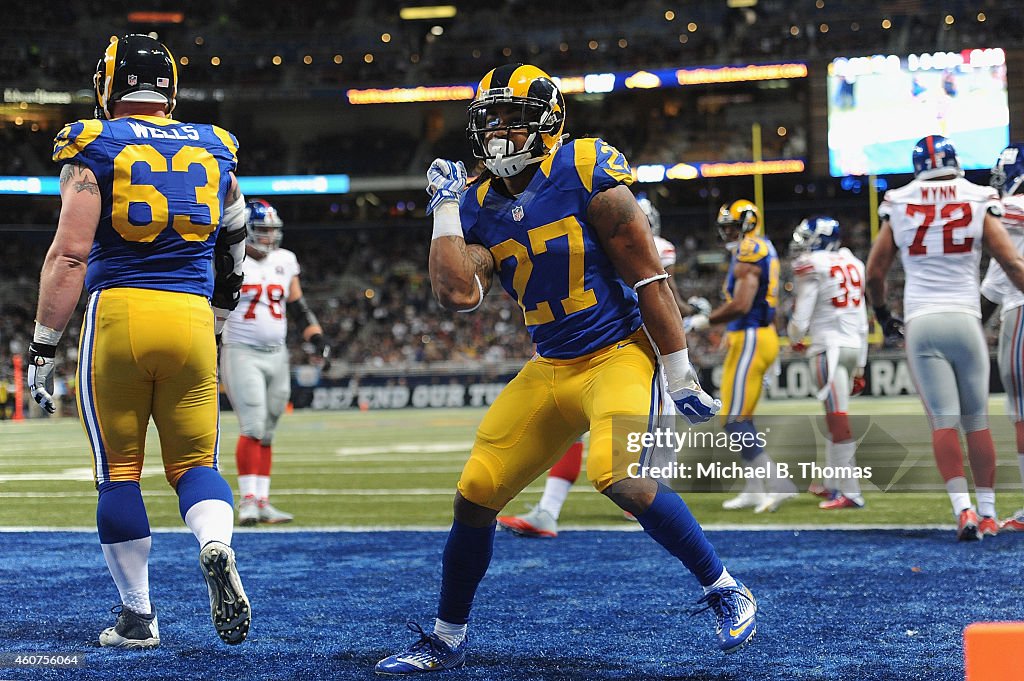 New York Giants v  St. Louis Rams