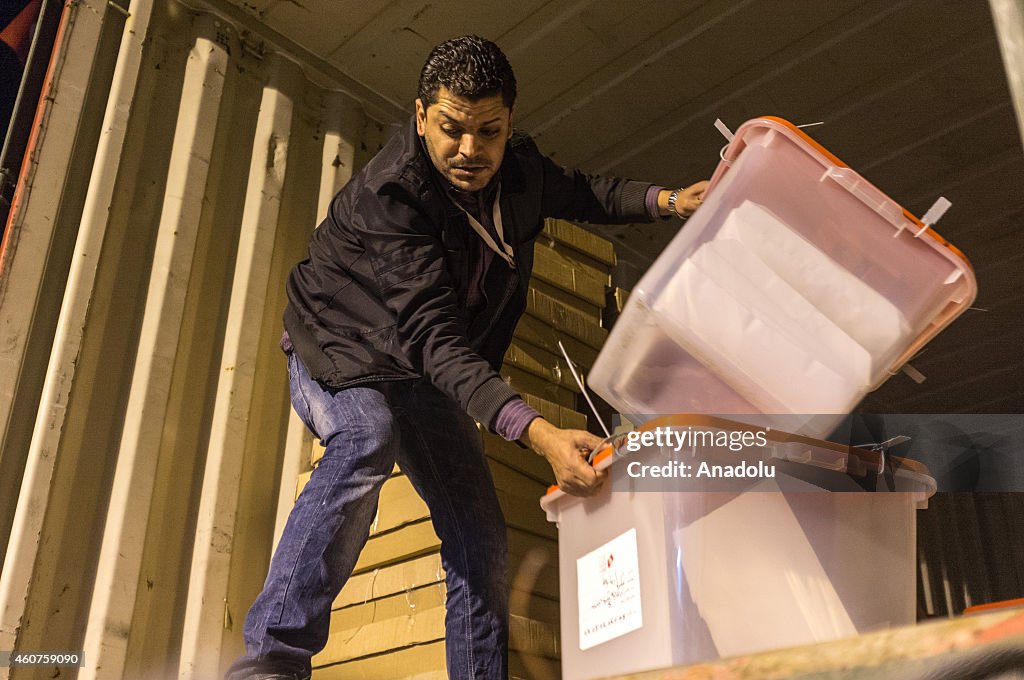 Vote counting after second round of Tunisia's presidential election