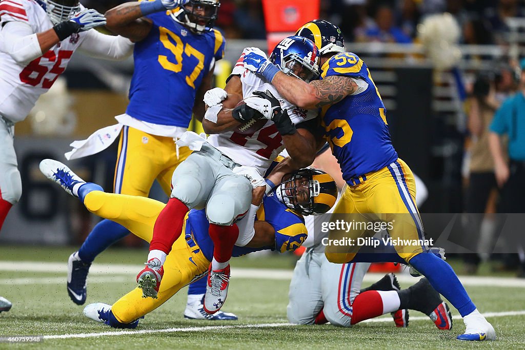 New York Giants v St. Louis Rams