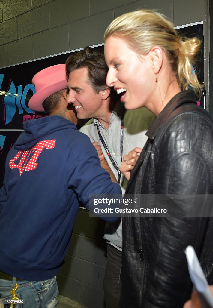 Y100's Jingle Ball 2014  - Backstage