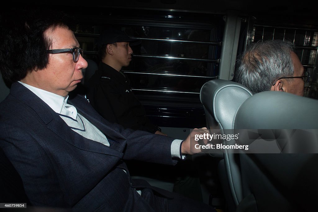 Sun Hung Kai Properties Ltd.'s Thomas Kwok And Former Hong Kong Chief Secretary Rafael Hui Appear At Court For Sentencing