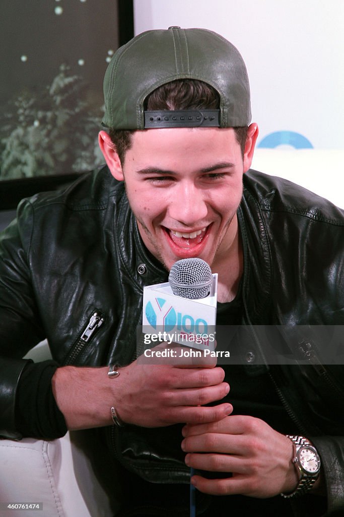 Y100's Jingle Ball 2014  - Backstage