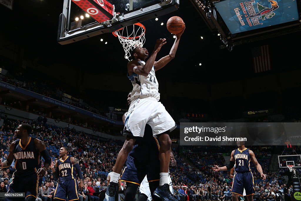 Indiana Pacers v Minnesota Timberwolves