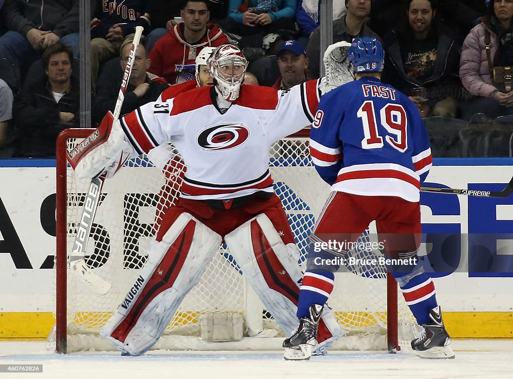 Carolina Hurricanes v New York Rangers