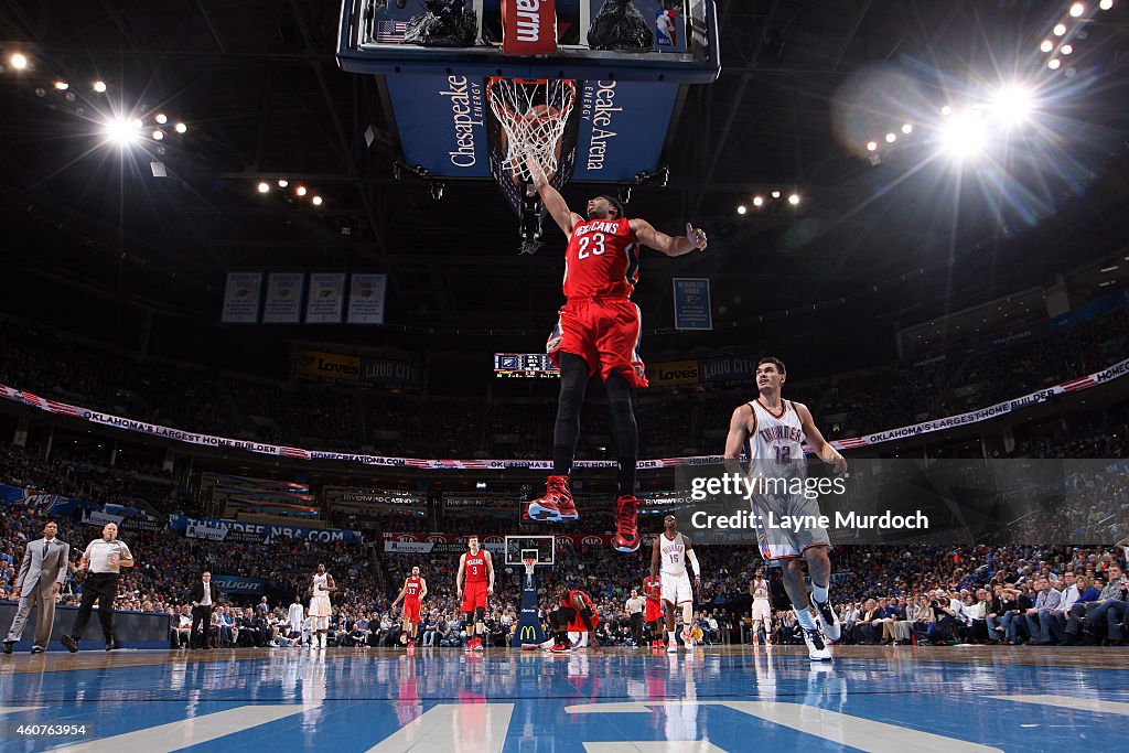 New Orleans Pelicans v Oklahoma City Thunder