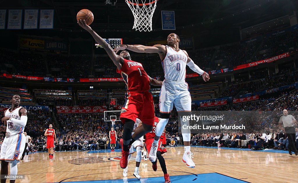 New Orleans Pelicans v Oklahoma City Thunder