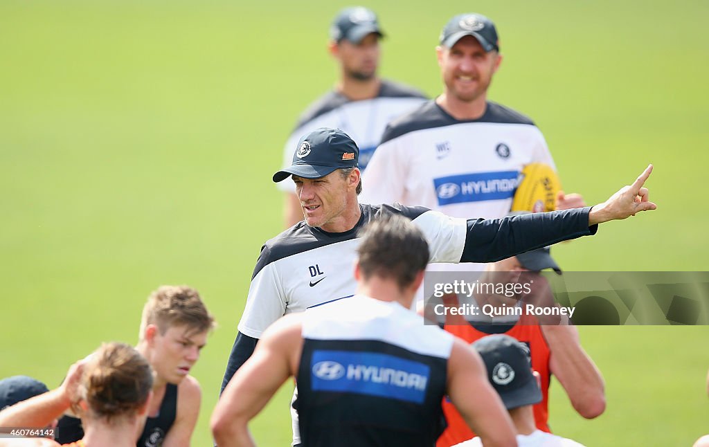 Carlton Blues Training Session